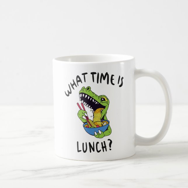 What time is lunch coffee mug (Right)