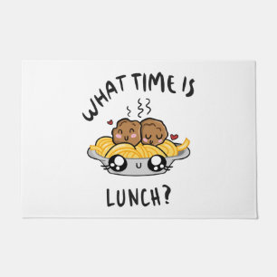 What Time Is Lunch Doormat
