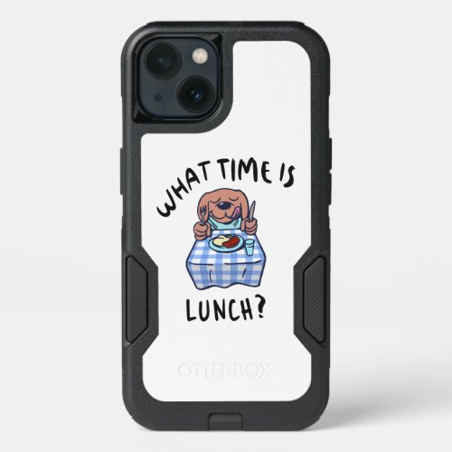 What time is lunch iPhone 13 case