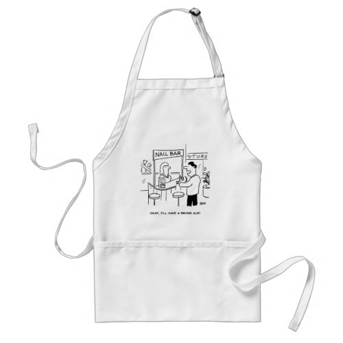 What to drink at a Nail_Bar Adult Apron