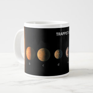 What Trappist-1's Seven Planets Might Look Like. Giant Coffee Mug