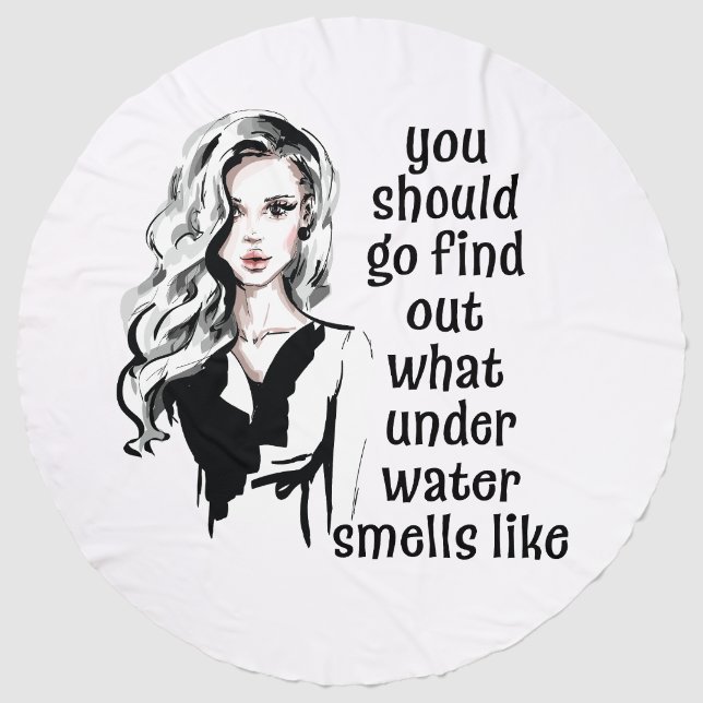 What Underwater Smells like Beach Towel (Front)