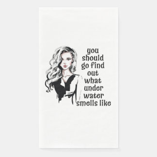 What Underwater Smells like Paper Guest Towels