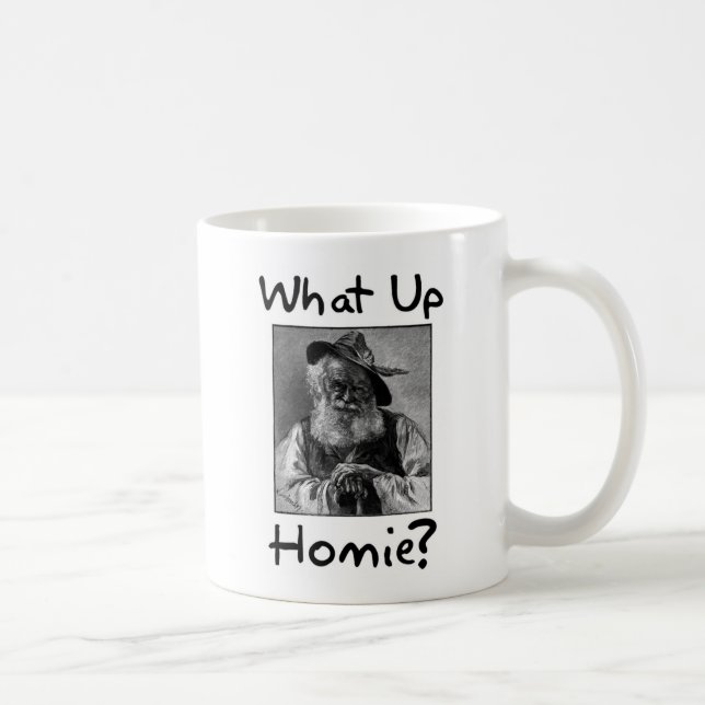 What Up, Homie? Coffee Mug (Right)