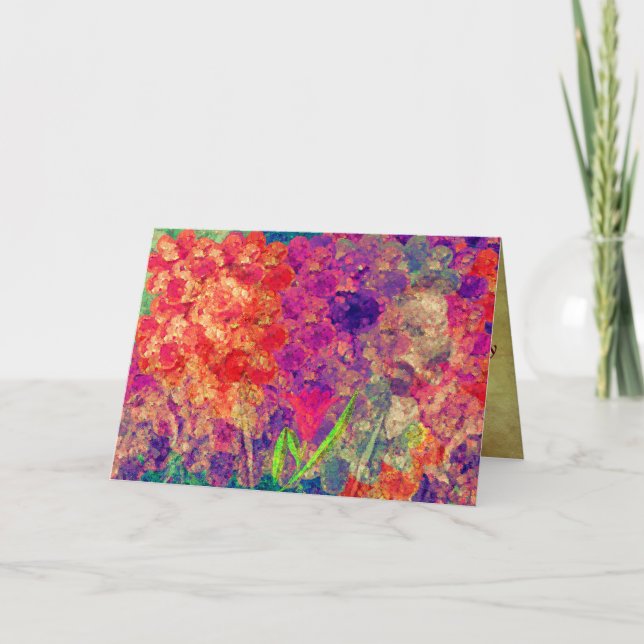 What Van Gogh Didn't Know (Personalized) Holiday Card (Front)