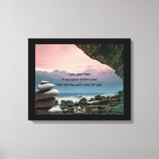 What Waits Stretched Canvas Print