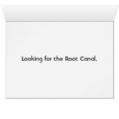 What was the dentist doing in Panama? Cards (Inside Horizontal (Bottom))