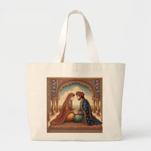 What We Have _ Indian Miniature Painting Large Tote Bag
