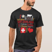 What We Love About Switzerland T-Shirt (Front)