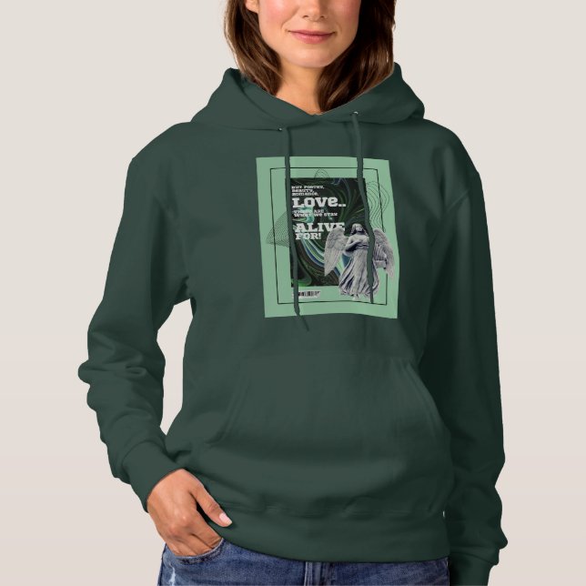  What We Stay Alive For Poetry hoodie  (Front)