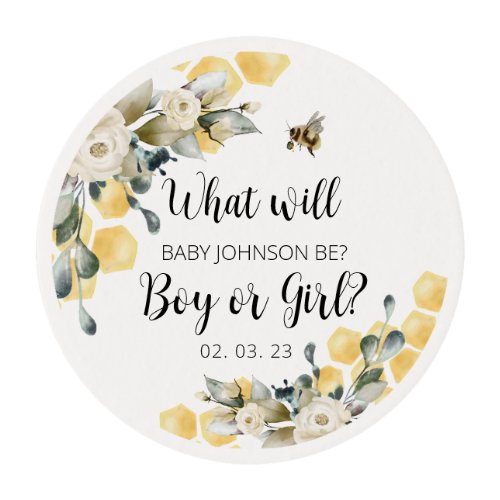 What will baby bee Edible frosting rounds Edible Frosting Rounds