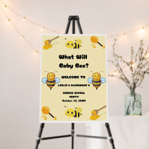 What Will Baby Bee gender reveal party