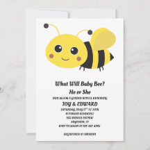 What Will Baby Bee gender reveal party