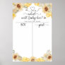 What will baby bee Gender Reveal Prediction Sign