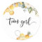 What will baby bee team girl stickers