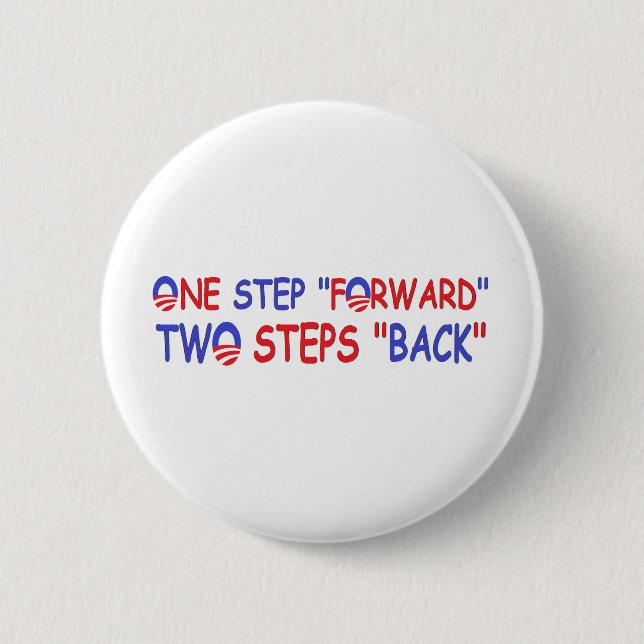What will happen if Obama wins again Button (Front)