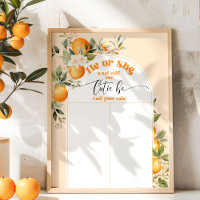 What will little cutie be he or she chart