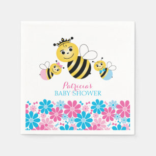 What Will The Honey Bee Baby Shower Napkins