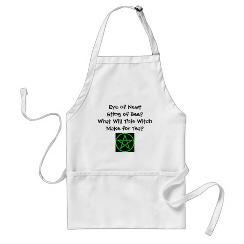 What Will This Witch Make for Tea Wiccan Apron