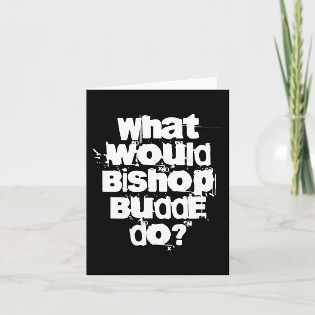 What Would Bishop Budde Do  Card (Front)