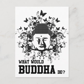 What Would Buddha Do Postcard