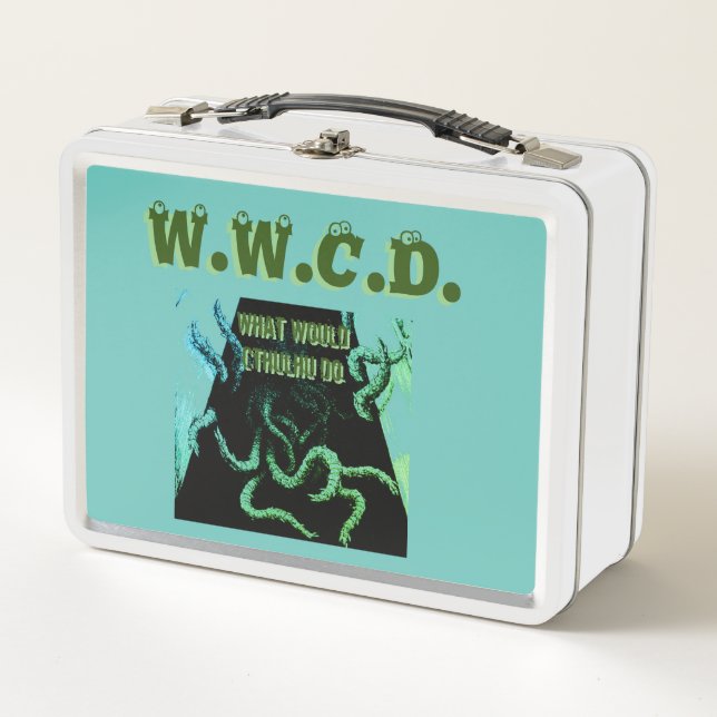 What Would Cthulhu Do lunchbox (Front)