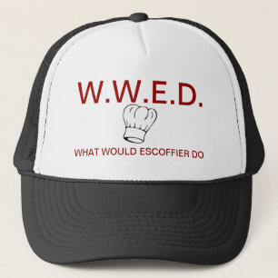 What Would Escoffier Do? Trucker Hat