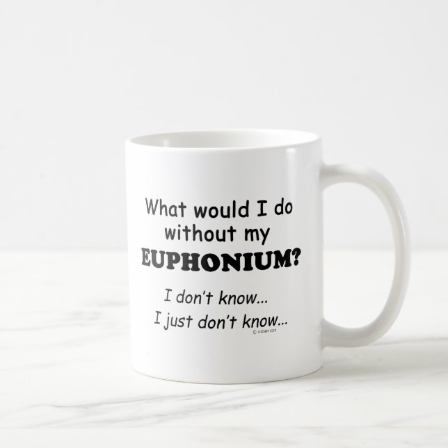 What Would I Do, Euphonium Coffee Mug (Right)