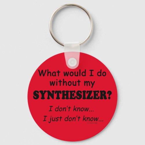 What Would I Do Synthesizer Keychain