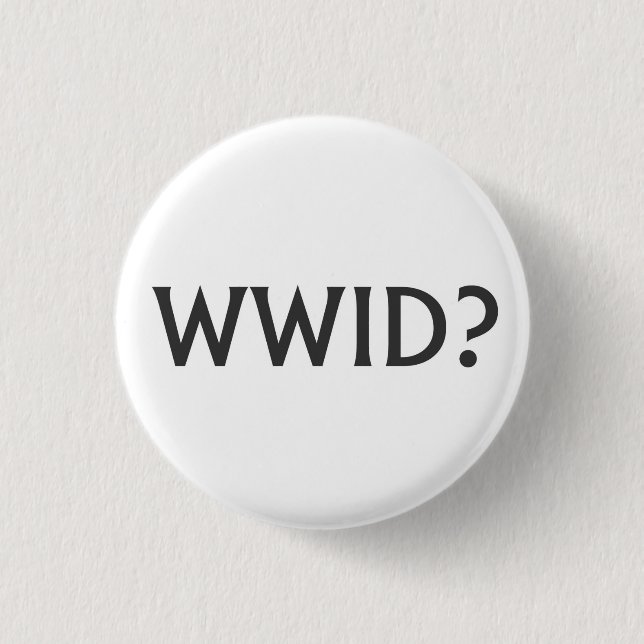 What would Isobel do? Pinback Button (Front)