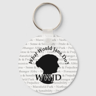 What Would Jane Do?  Keychain