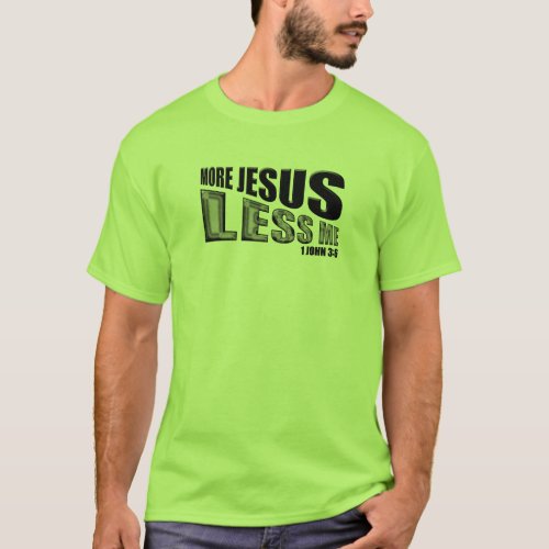 WHAT WOULD JESUS DO 1 JOHN 417 36 T_Shirt