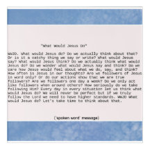 What Would Jesus Do With Photo Background