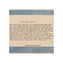 What Would Jesus Do With Photo Background