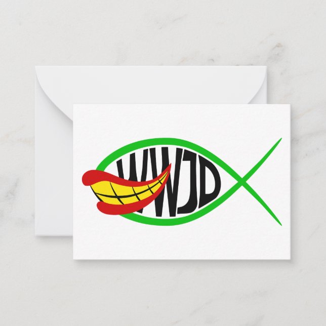 What Would Joker Do? Note Card (Front)