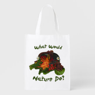 What Would Nature Do Reusable Grocery Bag