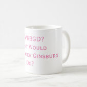 What Would RBG Do? Mug (Front Right)