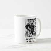 What Would Sickles Do? Civil War anniversary mug (Front Right)
