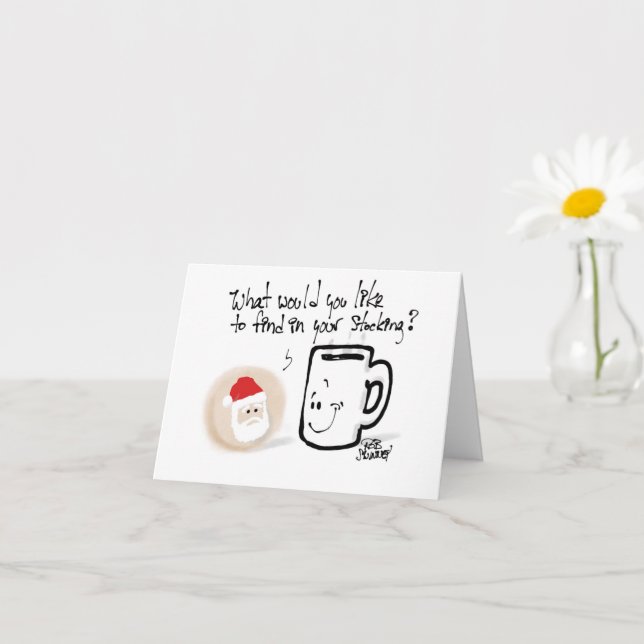 What would you like to find in your stocking? card (Small Plant)
