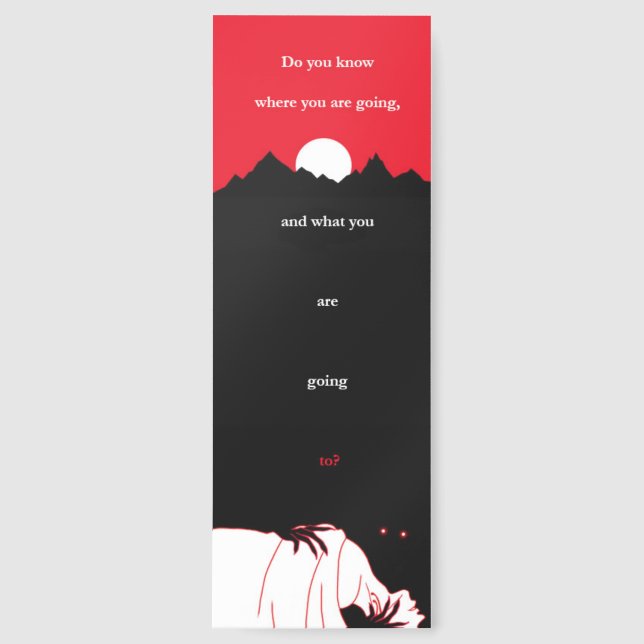 What You Are Going To Dracula Bookmark (Front)