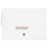 Whatcha up to? cards (Back Horizontal)