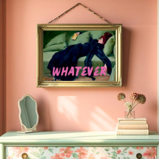 Whatever Altered Art, Maximalist Vintage Artwork Poster