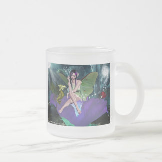 Whatever Fairy Frosted Glass Coffee Mug