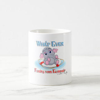 Whatever Floats Your Baby Elephant Coffee Mug