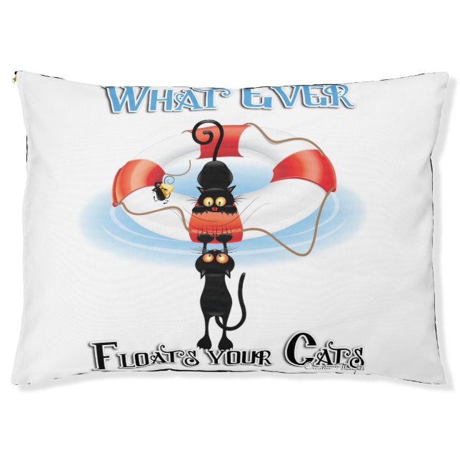 WhatEver Floats your Cats 2 Pet Bed (Front)