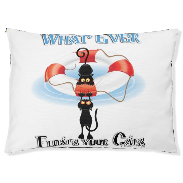 WhatEver Floats your Cats Pet Bed (Front)