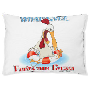 Whatever Floats Your Chicken Pet Bed