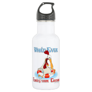 Whatever Floats Your Chicken Water Bottle