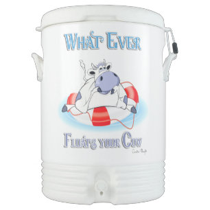 Whatever Floats Your Cow 3 Cooler