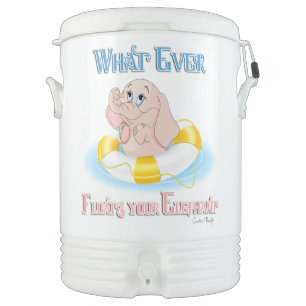Whatever Floats Your Elephant 4 Cooler